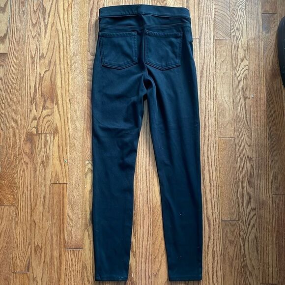 Spanx Black Jeanish Leggings Sz S - Picture 2 of 7